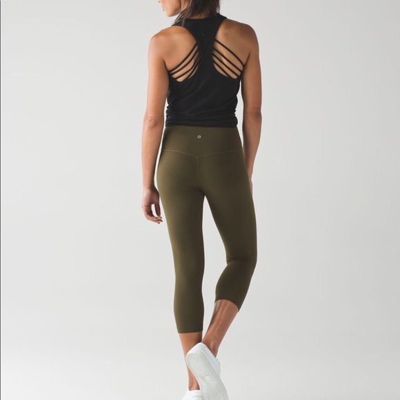 Lululemon Align Military Green Sz 2 - Picture 3 of 4